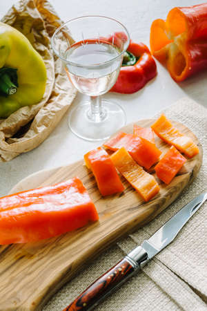 pepper cutの写真素材