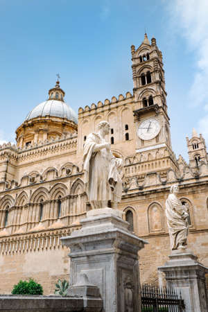 Metropolitan Cathedral of the Assumption of Virgin Mary. Palermo Cathedral is the cathedral church of the Roman Catholic Archdiocese of Palermo, located in Palermo, Sicily, southern Italy. As an architectural complex, it is characterized by the presence oのeditorial素材