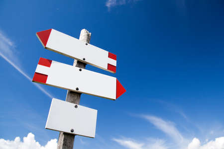 Trail signs