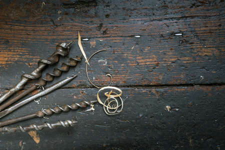 Carpenters toolsの写真素材