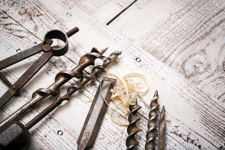 Carpenters toolsの写真素材