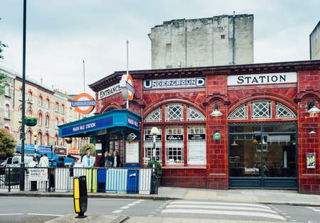 London, United Kingdom - May 23, 2017 : Maida Vale Subway Stationのeditorial素材