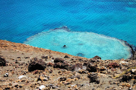 Bartolome island, Galapagos islandsの写真素材