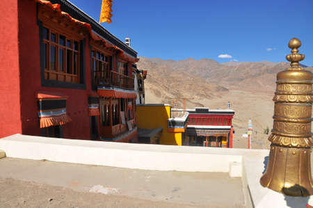 Thiksey Monastery, Ladakh,Indiaの写真素材