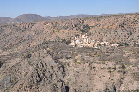 abandoned Village Sultanate of Omanの写真素材