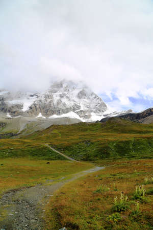 The Matterhorn, Cervinia, Italyの写真素材