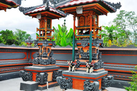 Temple near Singkang, Sulawesiの写真素材