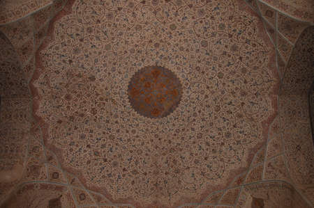 Exquisite Details of the Music Hall inside Ali Qapu Palace