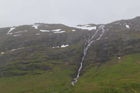 Waterfalls in Norwayの写真素材