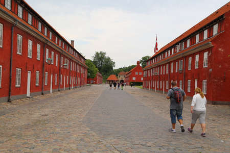the Kastellet citadel in Copenhagen, Denmarkのeditorial素材