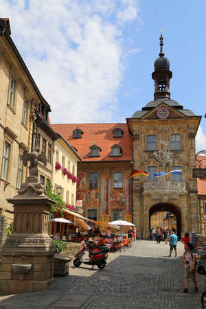 The old City Hall of Bambergのeditorial素材