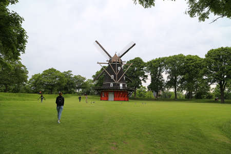 Kastellet citadel in Copenhagen, Denmarkのeditorial素材