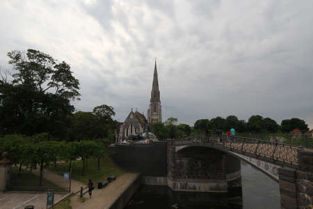 St. Alban's church (Den engelske kirke)のeditorial素材