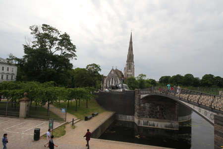 St. Alban's church (Den engelske kirke)のeditorial素材