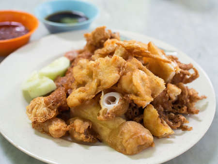 Penang Lor Bak - Famous Penang hawker foodの写真素材
