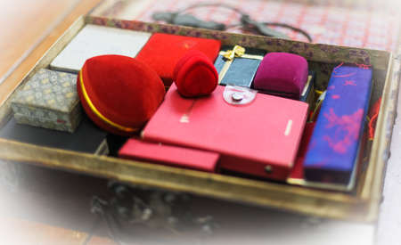 A variety of souvenirs packaging box