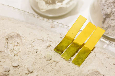 PH value test of Diatomite