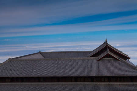 The Tang Dynasty courtyard buildingのeditorial素材