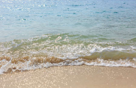 Beach and sea water scenery