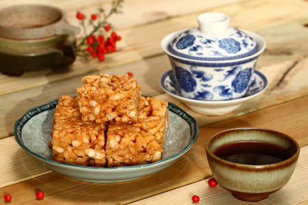 cakes and teaの写真素材