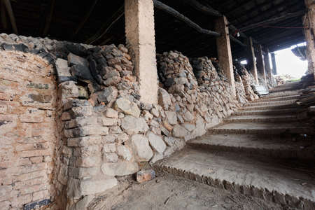 The local feature of porcelain kiln firing