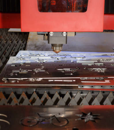 High precision CNC laser cutting metal sheetのeditorial素材