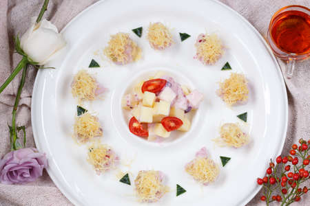 Vegetable dish, Chinese cookingの写真素材