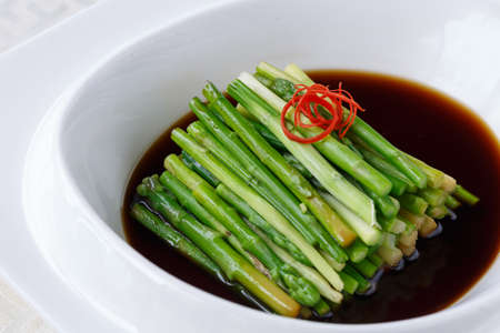 Vegetable dish, Chinese cookingの写真素材