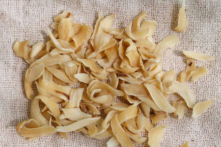 Dried lily, traditional Chinese medicine health productsの写真素材