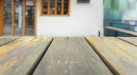 Wood tabletopの写真素材