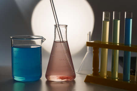 Biochemistry experiment scene, biological gene technology scene