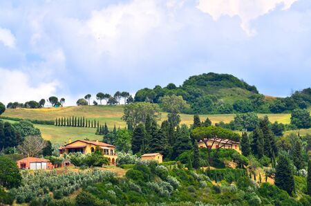 estate tuscany italyの写真素材