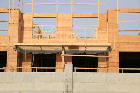 A new condo being built.