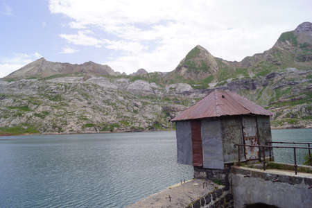 Fishing hutの写真素材