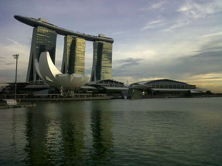 Marina Bay Sands, Singaporeのeditorial素材