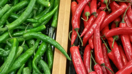 red green chilliesの素材