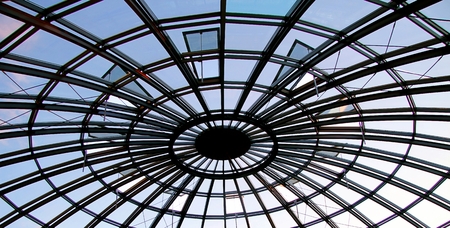 Glass roofの写真素材