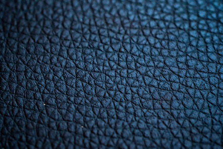 blue leather texture useful as a background - dark blue leather texture background