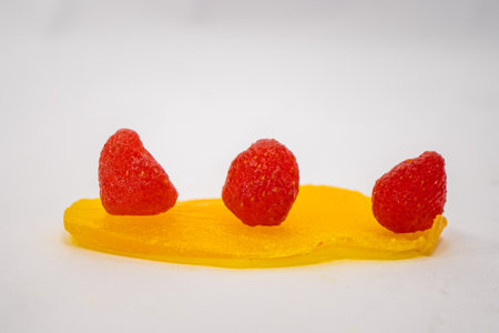 DRY STRAWBERRY strawberries offer a nutritious boost to support a healthy lifestyleの写真素材