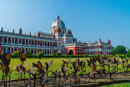 Cooch Behar Palace, also known as Rajbari, West Bengal, India  Iconic Heritage Architecture and Royal Landmarkの写真素材