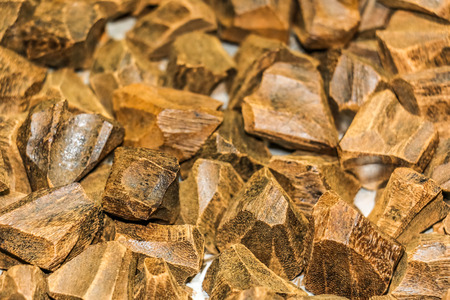 Arabian Oud, Agarwood, also called aloeswood, aloes, incense chips