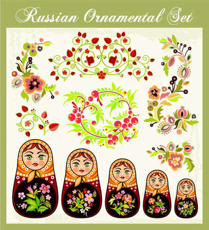 Russian Ornamentのイラスト素材