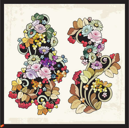 Russian Ornamentのイラスト素材