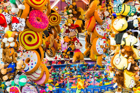 Prize evey time at this fairgrown game.のeditorial素材