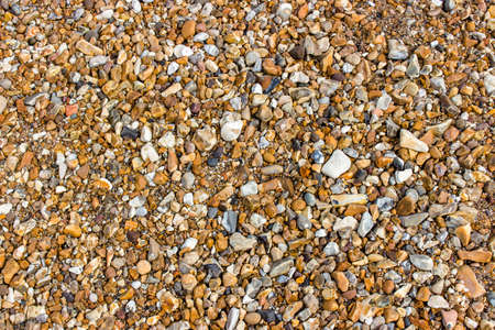 Stones on the beach at Snettisham in Norfolk.