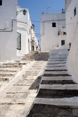 Ostuni (Brindisi, Puglia, Italy) - Old townの写真素材