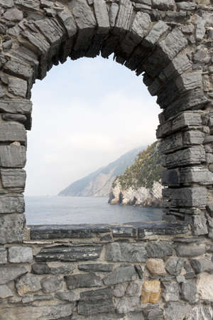 Portovenere (La Spezia, Liguria, Italy), the coastの写真素材