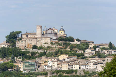 Amelia (Terni, Umbria, Italy) - The old townの写真素材
