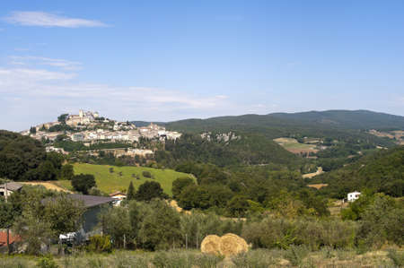 Amelia (Terni, Umbria, Italy) - The old townの写真素材