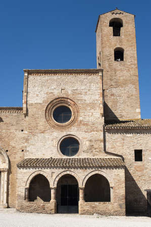 Santa Maria di Propezzano (Teramo, Abruzzi, Italy) - Romanesque churchの写真素材